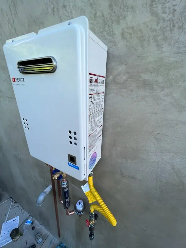 Tankless water heater installation for Fargo homes